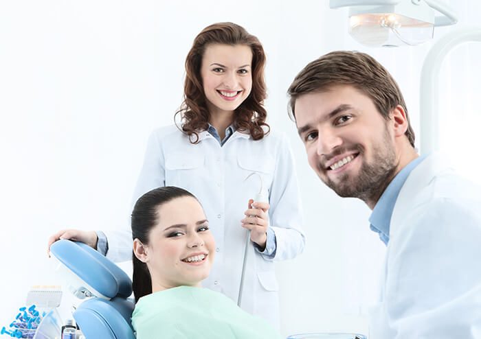 SD dentist with patient